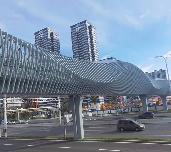 長春市順風大市場過街天橋